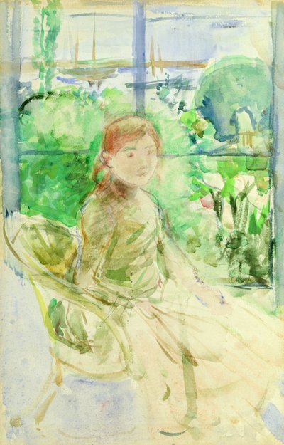 Interieur van een cottage, 1886 door Berthe Morisot